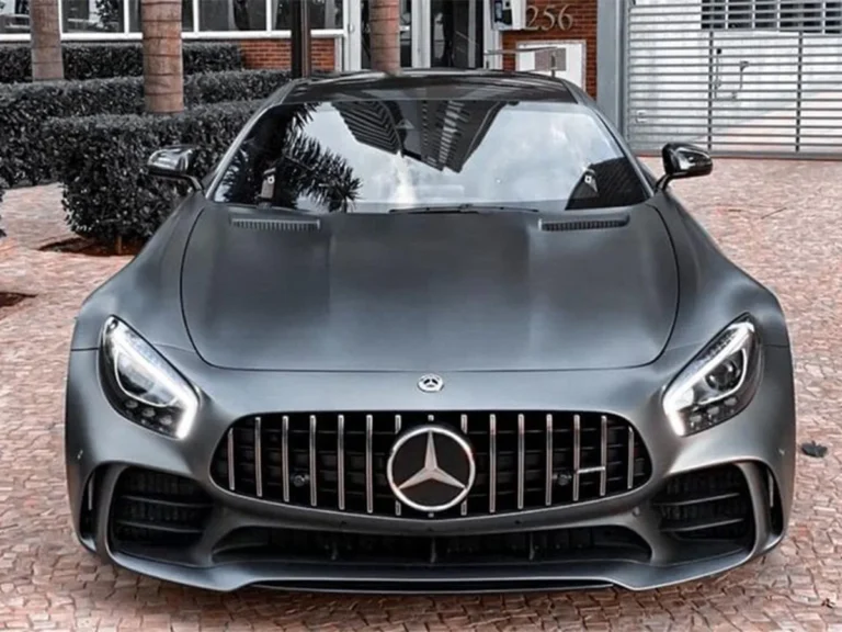 Mercedes AMG GT R 4.0 Bi-Turbo Cinza Fosco Seminova Venda