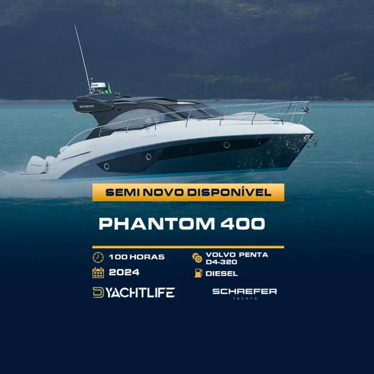 Phantom 400 100 horas volvo penta d4-320 2024 diesel YACHTLIFE SCHAEFER YACHTS