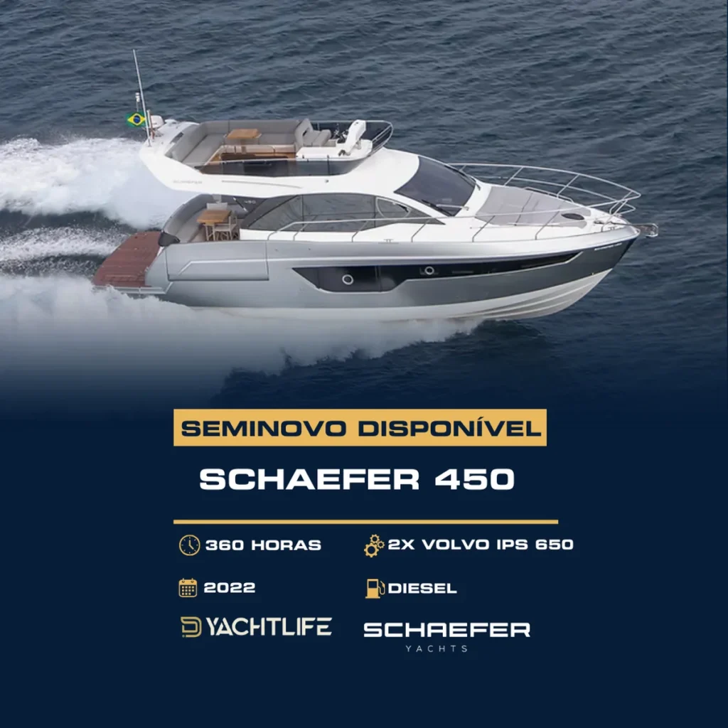 Schaefer 450 360 horas 2x volvo ips 650 2022 diesel YACHTLIFE SCHAEFER YACHTS