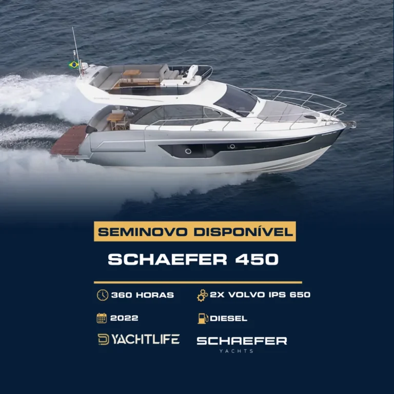 Schaefer 450 360 horas 2x volvo ips 650 2022 diesel YACHTLIFE SCHAEFER YACHTS